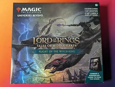 MTG Magic The Lord Of The Rings  Flight Of The Witch-King Scene Gift Bundle • $32