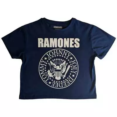 Ramones Presidential Seal Crop Top • £14.93