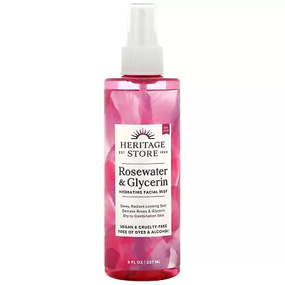 Rosewater & Glycerin Hydrating Facial Mist 8 Fl Oz (237 Ml) • $11.96