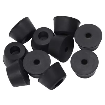 10 Pcs 21 X 12 Mm Conical Recessed Foot Feet Rubber Buffer Material: Rubber H3P1 • $7.74