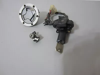 08-12 Kawasaki Ninja EX250 250R Ignition Switch Gas Cap Trunk Lock Set W/ 1 Key • $35