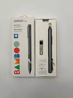 Wacom CS323AG0A Bamboo Ink Smart Stylus Windows 2nd Gen Gray Surface Pro X 765 • $13