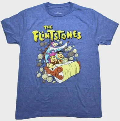 The Flintstones Mens Classic Cartoon Retro Print Shirt NWT S-XL • $9.99