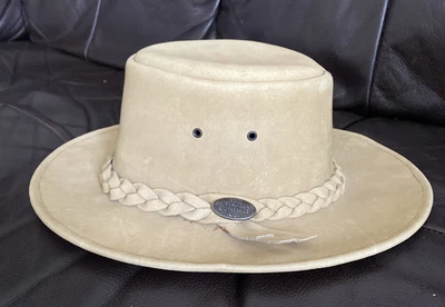 £19.99 • Buy The Australian Bush Hat Cowboy Size Small Sand Soft Outback Hat Collectible