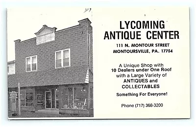 Postcard PA Montoursville Lycoming Antique Center G14 • $8.19