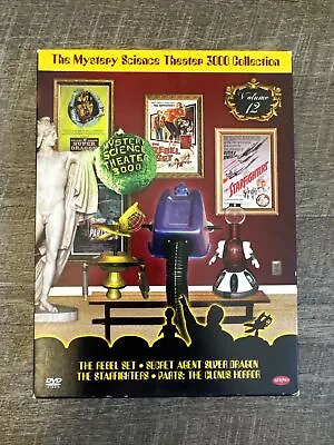 Mystery Science Theater 3000 Collection - Vol. 12 (DVD 2007 4-Disc Set) Rare! • $12.99