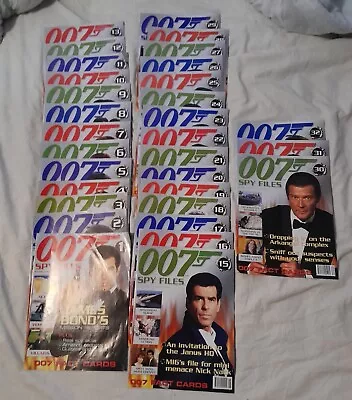 007 James Bond Spy Files Magazines *Just Missing One Issue No. 14* • £20