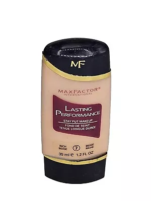 Max Factor Lasting Performance Stay Put Makeup #10 Rich Beige • $25