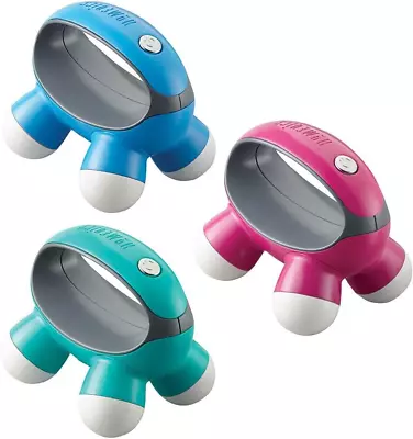 Homedics Quatro Mini Hand-Held Massager With Hand Grip Battery Operated ** • $8.79