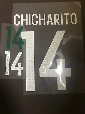 Replica Mexico Chicharito Soccer Football Shirt Jersey Name Number Print ID SET • £10.99