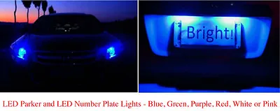 $8.85 • Buy LED Parker + Number Plate Lights For Holden Cruze Astra Spark Barina Captiva