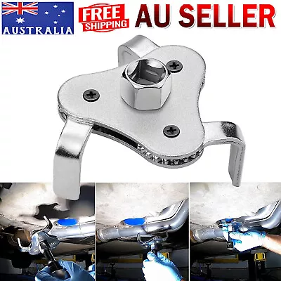 Adjustable 3 Jaw Engine Oil Filter Removal Wrench Engine 2-1/2 Inch To 4.5 Inch • $19.99