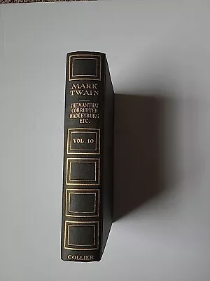  Mark Twain Vintage Hardcover  1917 Collier Vol. 10 • $9.99