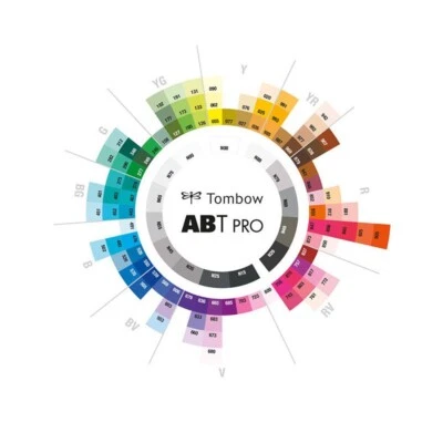 $7 • Buy Tombow ABT Pro Marker Alcohol-based Brush Pen Colour Range - Pick Your Colours