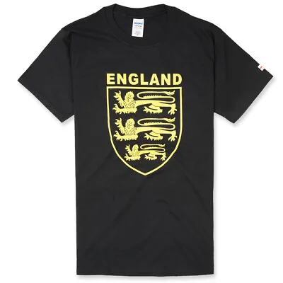 £17 • Buy 3 Lions England T-Shirt With Small Cross Of St George On Sleeve, St George's Day