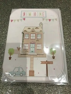 £0.99 • Buy NEW HOME WELCOME MOVING MOVE HOUSE CARD GOOD LUCK HOUSEWARMING -  3D B