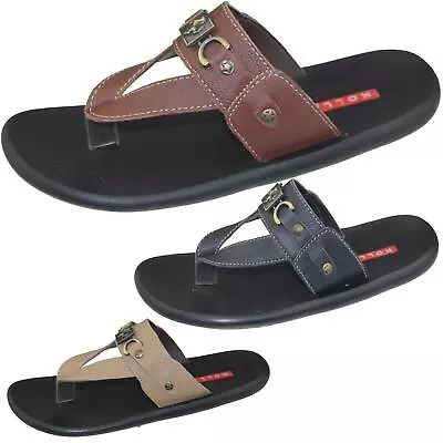 £8.99 • Buy Mens Sandals Toe Post Sandals Men Thong Sandals Walking Mens Slip On Sandals