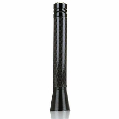 £11.99 • Buy 3  Car Bee-sting Stubby Short Black Carbon Fibre Aerial Ariel Arial Mast Antenna