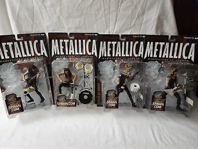 McFarlane Metallica Harvesters Of Sorrow 2001 Complete Set / A5 • $199.99