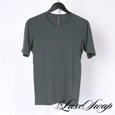 #1 MENSWEAR Arc’Teryx Veilance Greened Grey 13937 Wool Jersey Frame Tee Shirt XS • $9.99