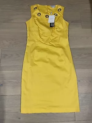 Brand New Yellow Ladies Dress By Queenspark - Size 8 • $100