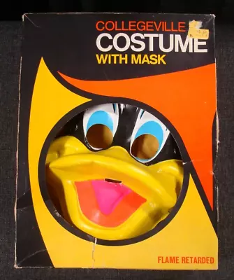 Vintage Collegeville Looney Tunes Daffy Duck Halloween Costume 1973 • $29.99