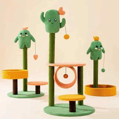 $44.21 • Buy Cactus Cat Tree Scratching Post Tower