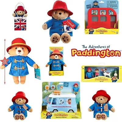 Paddington Bear Soft Toys And Vehicles - Multiple Options Available • £22.99