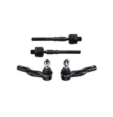 4 Pc Front Inner & Outer Tie Rods Set For Mercury Milan Zephyr MKZ Fusion 3.5L • $26.32