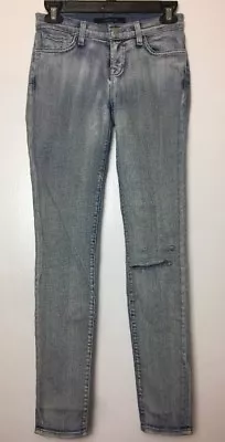 J BRAND Women’s Size 24 Jeans Mid Rise 811 Skinny Leg In Afterlife Distressed • $4.99