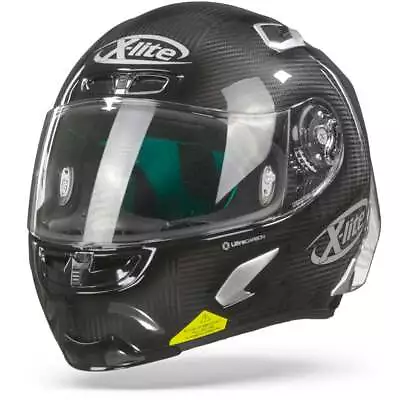 X-Lite X-803 RS Ultra Carbon Silver Edition 44 Full Face Helmet - New! Fast S... • $291.21