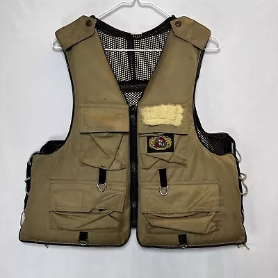 Vintage Stearns Tan Life Vest SSV-4164 Sans-Souci Adult XL 48-50 Chest Size • $19.99