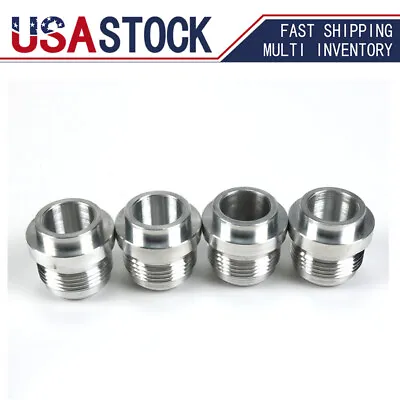 $19 • Buy An16, 16 An Male Billet 6061t6 Aluminum Weld On Fitting Bung Qty:4
