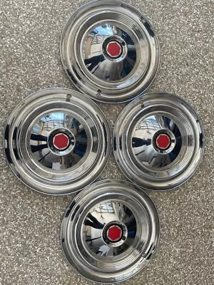 Set Of 4 Packard Hub Caps. Fits 15 In Steel Rims. New Old Stock. A Rare Find. • $400