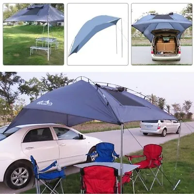 Portable Trailer Awning Sun Shelter Car SUV Awning Canopy Camper Roof Top Tents • $281.59