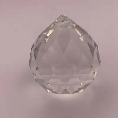 £25 • Buy 10x 40mm Hanging Crystal Ball Cut Glass Prism DIY Chandelier Lighting Pendants