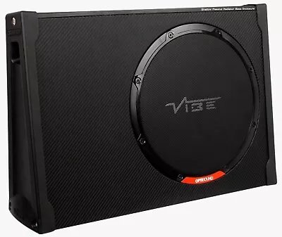 Vibe Blackair T12S-V6 Bass Box 8  Subwoofer With 12  Passive Subwoofer In Box • $160.55