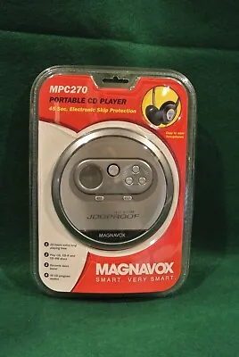 Magnavox Jog-Proof Cd Player 45ESP Anti-Skip MPC270 NWT Sealed Box • $49