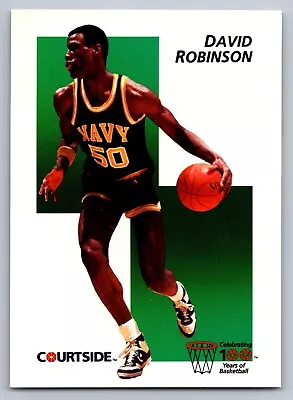 1991-1992 Courtside David Robinson #31 Promotional Navy HOF MINT • $3.99