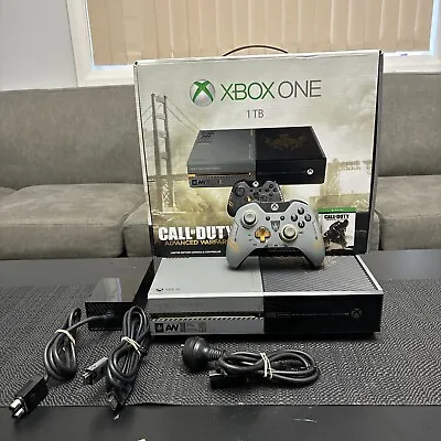 Microsoft Xbox One Call Of Duty Advanced Warfare Edition 1tb Game Console Boxed • $229.99