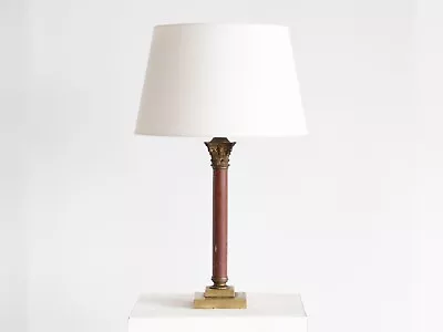 Marble Column Table Lamp • £280