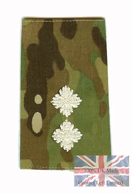 New Ivory On Multicam MTP Lieutenant RANK SLIDE ( Army • £3.50