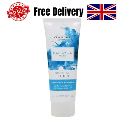 Creightons Salicylic Acid Soothing Lotion 75ml With Salicylic Acid Calendula A  • £2.88