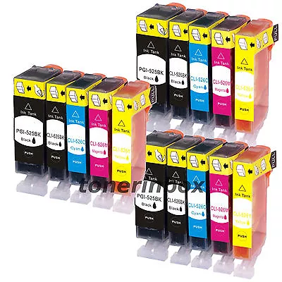 15pk PGI-225 CLI-226 Ink Cartridge For Canon Pixma MG5320 MX712 MX892 MX882 • $15.98