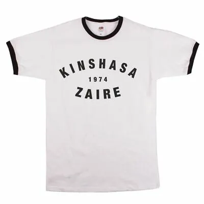 Kinshasa Zaire T-Shirt - Boxing 70s Ringer T Shirts Festival  S-XXL • £19.99