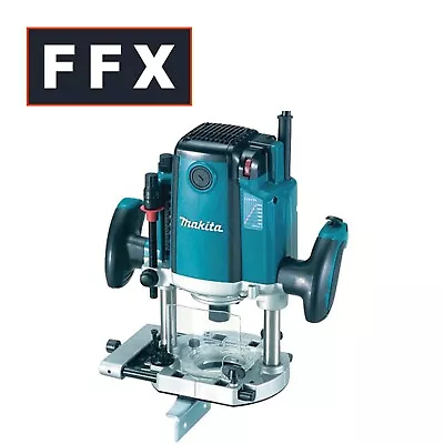 Makita RP2303J/1 110v 1/2in Variable Speed Plunge Router Makpac Anti-restart • £466.83