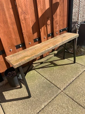 £40 • Buy Rustic, Reclaimed Timber Outdoor/Indoor Bench