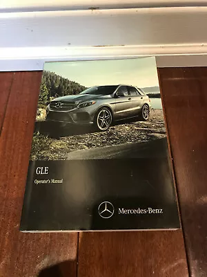 Mercedes Benz GLE 2017 Operator's Manual Edition B VG • $26.99