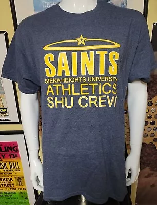 Siena Heights University Saints Logo T Shirt XL Adrian MI Athletic Crew Halo • $14.99