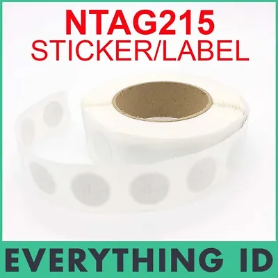 NTAG215 NFC TAG STICKER UNIVERSAL RFID LABEL TagMo ANDROID TYPE2 SWITCH CHIP • $26.95
